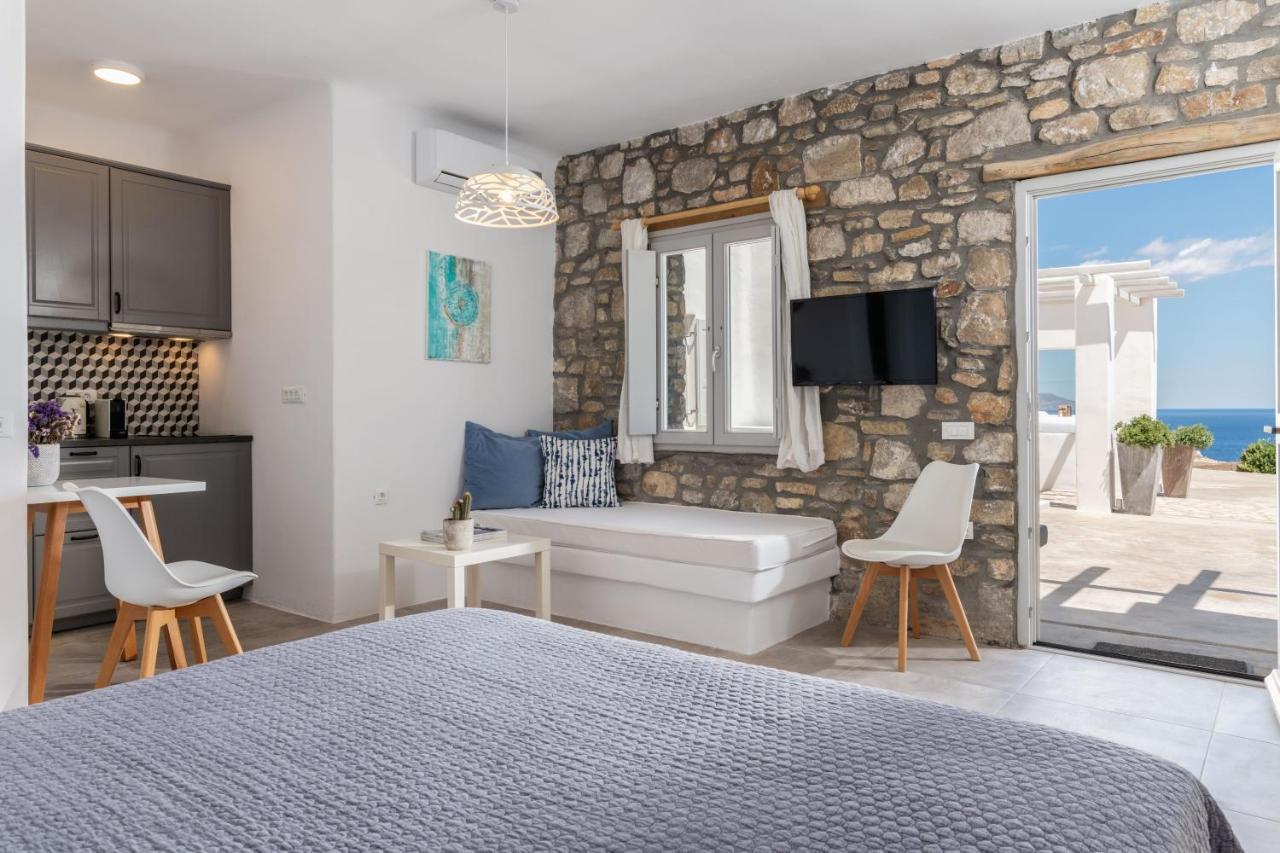 Aegean View Apartments Mykonos Agios Ioannis Diakoftis Exteriör bild