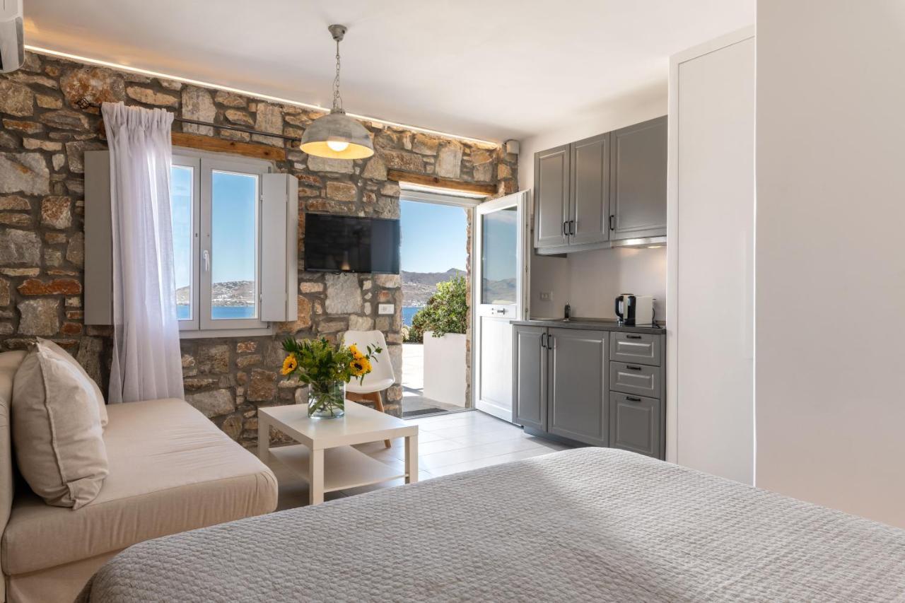 Aegean View Apartments Mykonos Agios Ioannis Diakoftis Exteriör bild