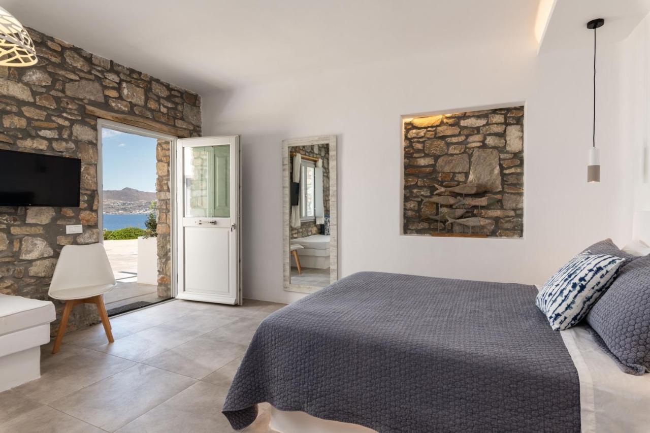 Aegean View Apartments Mykonos Agios Ioannis Diakoftis Exteriör bild