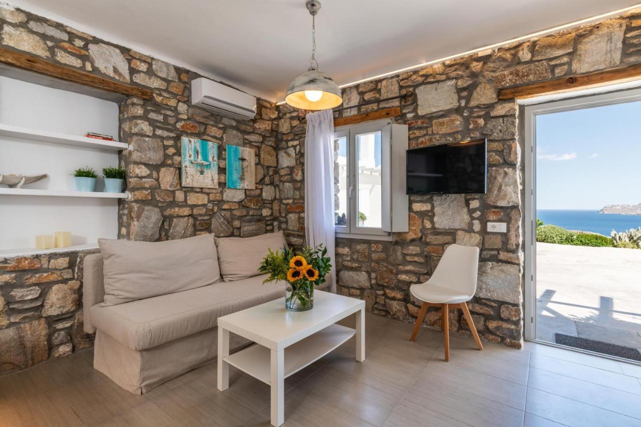 Aegean View Apartments Mykonos Agios Ioannis Diakoftis Exteriör bild