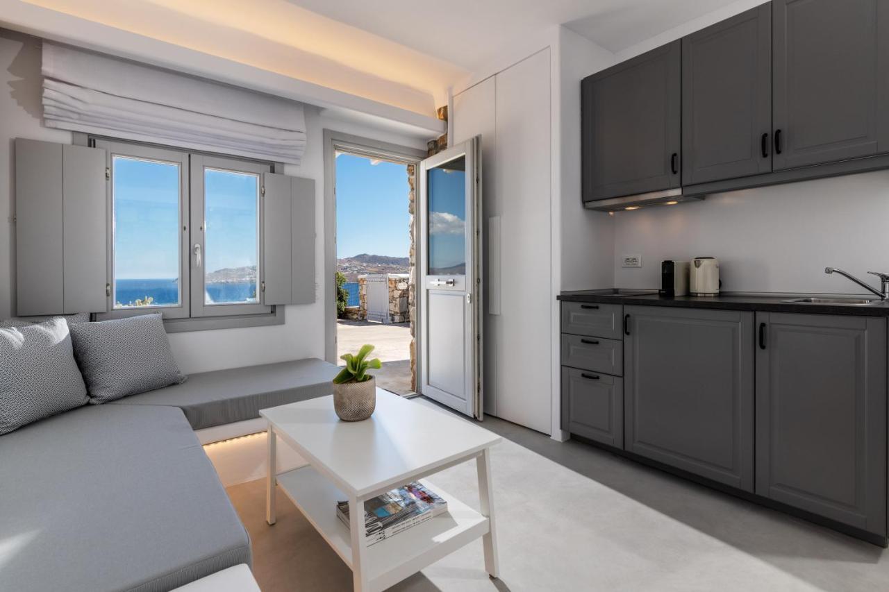 Aegean View Apartments Mykonos Agios Ioannis Diakoftis Exteriör bild